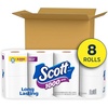 image:imageScott 1000 Toilet Paper 8 Rolls SepticSafe 1Ply Toilet Tissue1000 Sheets Pack of 16
