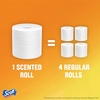 image:imageScott ComfortPlus Scented Tube Toilet Paper 12 Rolls 310 Sheets per Roll310 sheets Pack of 12