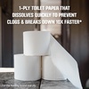 image:imageScott RapidDissolving Toilet Paper 48 Double Rolls 6 Packs of 8 SepticSafe Toilet Paper231 Sheets Pack of 12