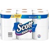 image:imageScott 1000 Toilet Paper 8 Rolls SepticSafe 1Ply Toilet Tissue1000 Sheets Pack of 12