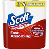 image:imageScott Paper Towels ChooseASheet 6 Double Rolls 108 Sheets Per Roll100 Sheets Pack of 2