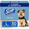 image:imageScott Pet Guard Dog Pee Pads Large 22 x 22 100 PackLarge 50 Pack