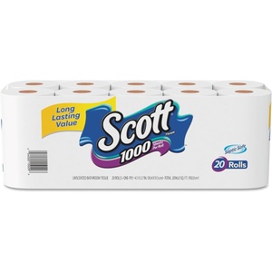 image:imageScott 1000 Trusted Clean Toilet Paper 32 Rolls 1000 Sheets per Roll20 count Pack of 2