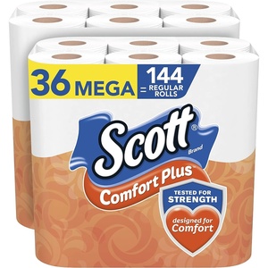 image:imageScott ComfortPlus Scented Tube Toilet Paper 12 Rolls 310 Sheets per Roll462 sheets Pack of 36