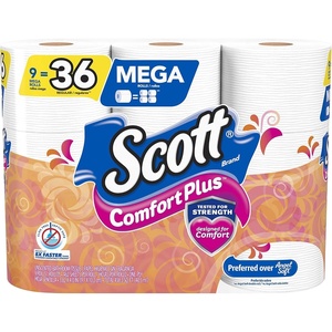 image:imageScott ComfortPlus Scented Tube Toilet Paper 12 Rolls 310 Sheets per Roll462 sheets Pack of 9
