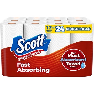 image:imageScott Paper Towels ChooseASheet 6 Double Rolls 108 Sheets Per Roll100 Sheets Pack of 12