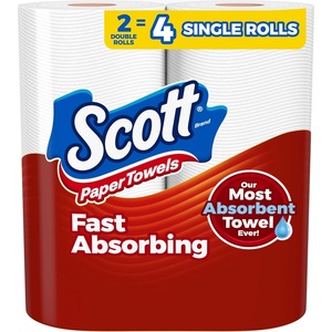 image:imageScott Paper Towels ChooseASheet 6 Double Rolls 108 Sheets Per Roll100 Sheets Pack of 2