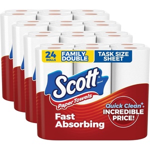 image:imageScott Paper Towels ChooseASheet 6 Double Rolls 108 Sheets Per Roll119 Sheets Pack of 24