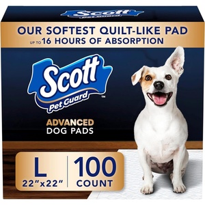 image:imageScott Pet Guard Advanced Dog Pee Pads XL 30 x 36 40 PackLarge 100 Pack