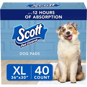 image:imageScott Pet Guard Dog Pee Pads Large 22 x 22 100 PackXLarge 40 Pack