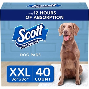 image:imageScott Pet Guard Dog Pee Pads Large 22 x 22 100 PackXXLarge 40 Pack