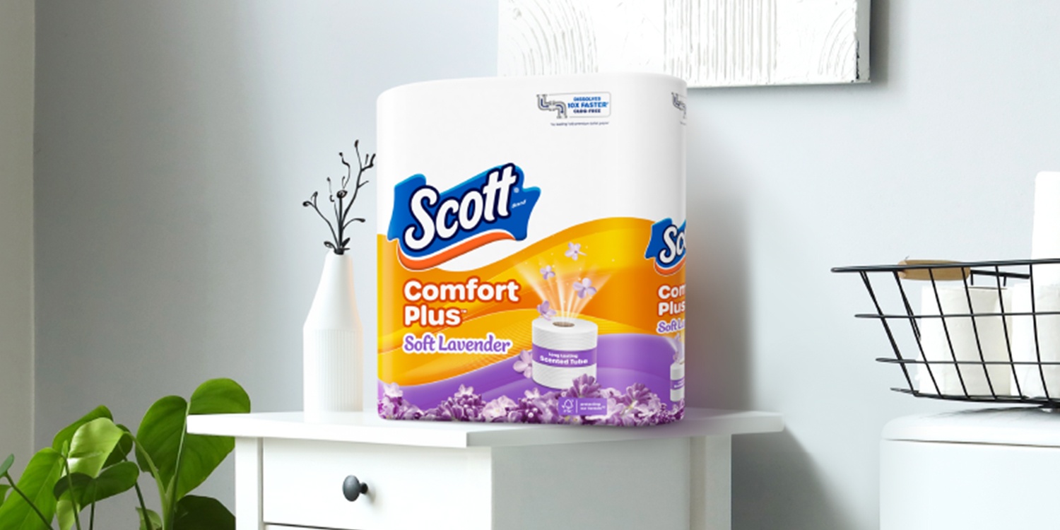 Scott｜Trusted Clean Toilet Paper,Durable Absorbent Paper For Daily Needs